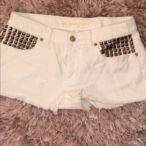 Michael Kors Jean started shorts size 0